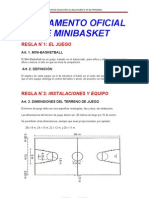 Reglamento Oficial de Minibasket 5º Primaria