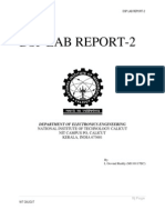 DSP Lab Report-2 by L Govind Ec