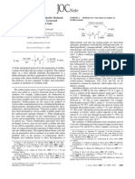 Isothiocyanates From The Tosyl Chloride Mediated Decomposition of The Dithiocarbamic Acid Salt