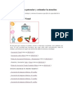 Actividades para Potenciar y Estimular La Atención