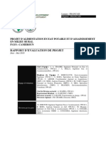 Cameroun - RE - Projet D'alimentation en Eau Potable Et D'assainissement en Milieu Rural