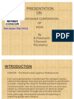 ConTainer Corporation of IndIa