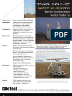 Technical Data Sheet - HARRIER Border Security Radar 120102