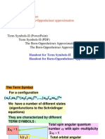 Chem 373 - Lecture 14: Molecular Structure and The Born Oppenheimer Approximation