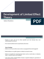 Development of Limited Effect Theory