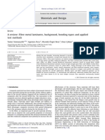 A Review Fiber Metal Laminates, Background, Bonding Types and Applied Test Methods