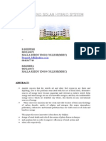 Wind Solar Hybrid System