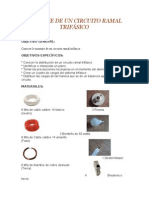 Acometida de Un Sistema Eléctrico Trifasico