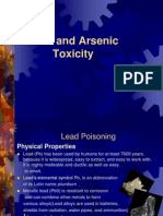 Lead and Arsenic Toxicity