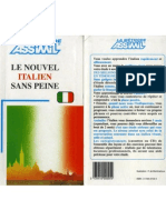 Assimil - Le Nouvel Italien Sans Peine