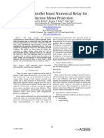 Microcontroller Based Numerical Relay For Induction Motor Protection