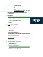 Six Sigma Questions Sample