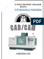 CADCAM Manual