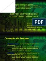 Exposición Procesos - Sistemas Operatívos