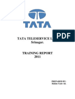 Tata Traning Report