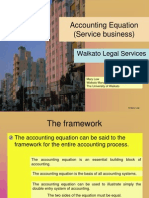 Accounting Equation Service Business 6