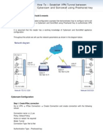 24 How To - Establish VPN Tunnel Between Cyberoam and Sonicwall Using Preshared Key