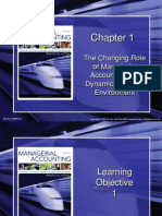 Chap001 - Changing Role of Managerial Accounting in Global Business Environment