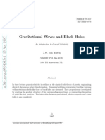 Gravitational Waves and Black Holes: J.W. Van Holten