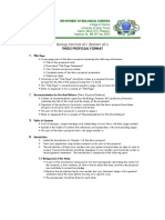 Biology Seminar 601 (Biosem 601) Thesis Proposal Format 1