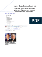 Smartphone Wars - Blackberry'S Plan To Win