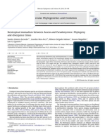 Gomez-Acevedo 2010 Neotropical Mutualism Between Acacia and Pseudomyrmex Phylogeny and Divergence Times