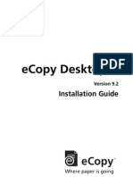 Ecopy Desktop™: Installation Guide