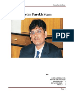 Report On Ketan Parekh Scam