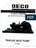 Ideco T-1600 Parts Book