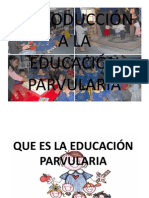 Principios y Objetivos Educacion Parvularia