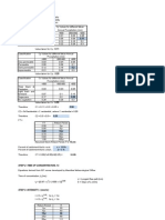 Drainage Calculation