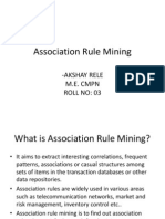 Rule Mining by Akshay Rele