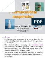 Pharmaceutical Suspension: Nahla S. Barakat, PH.D