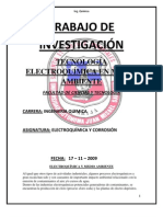 Tecnologias Electroquimicas en Medio Ambiente