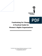 Fundraising For Change: A Practical Guide For Women's Rights Organizations