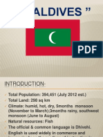 Maldives - Pestl Analysis