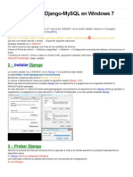 Como Instalar Python y Django
