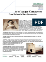 Advantages of Auger Compactor