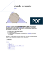 Circunferencia de Los Nueve Puntos