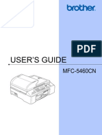 User'S Guide: MFC-5460CN