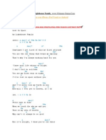 Lost in Space Chords by Lighthouse Family