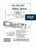 ACL SR-209 VHF Receiver Brochure