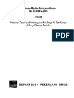 Tatacara Pembangunan Pos Duga Air