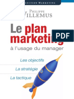 Le Plan Marketing À L'usage Du Manager