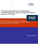 The Black Sea Regional Transmission PLANNING PROJECT: Loadflow and Dynamic Modeling Report For 2015 & 2020