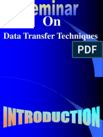 Data Tranfer Techinques