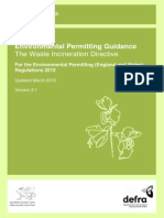 WID Waste Incineration Directive 2000-76-EC