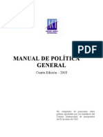 Aci-Lac Manual de Politica General - 4 Edicion