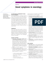 Functional Syndrome in Neurology