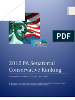 DRUM ROLL PLEASE 2012 Pittsburgh 9.12 Project Conservative Ranking